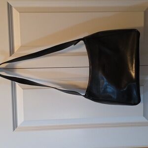 FLORENCE Made in Italy Vintage stiff leather feel shoulder bag purse⚘️